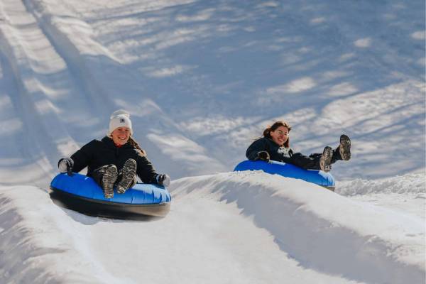 Snow Tubing fun at Big Bear